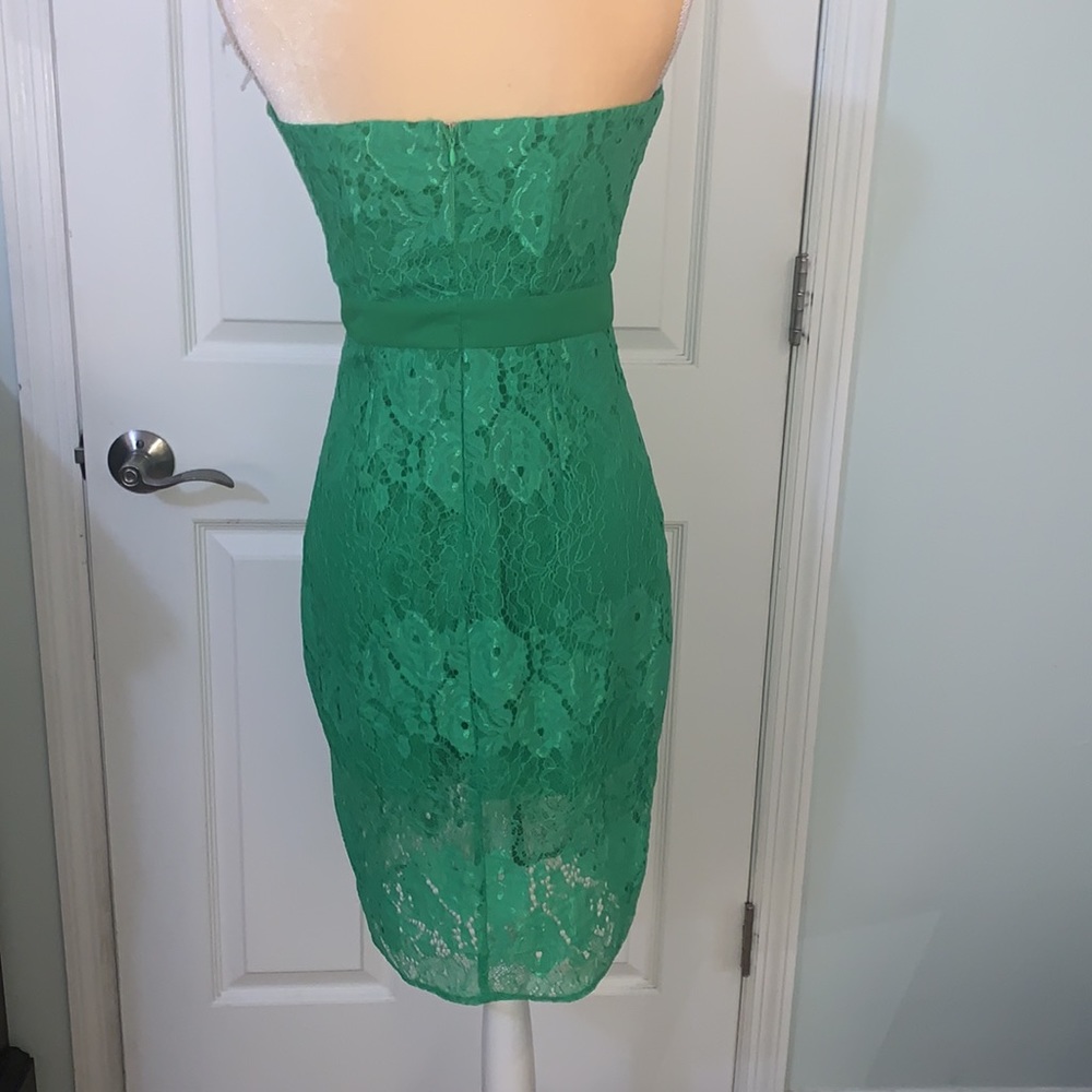 Adelyn Rae Strapless Lace Dress - Picture 7 of 10